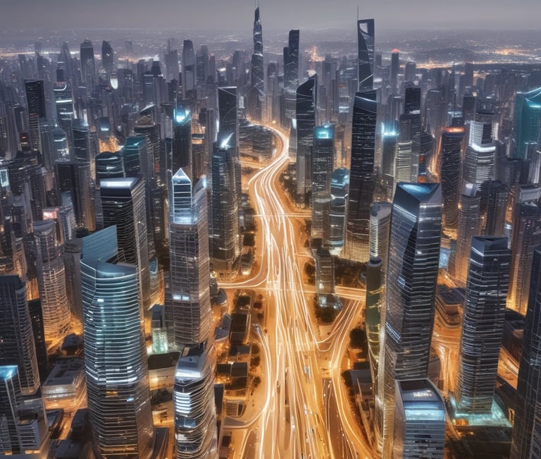 A softly glowing abstract animation hinting at new beginnings and creativity.