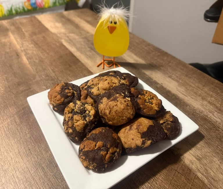 Peanut Butter Brownie Cookies