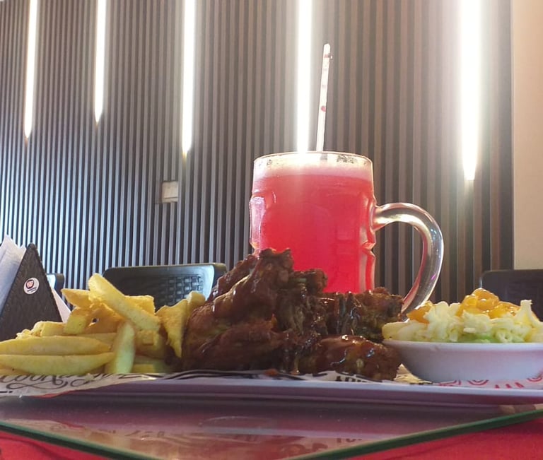 costillas BBQ restaurante Delipizza en Cajamarca