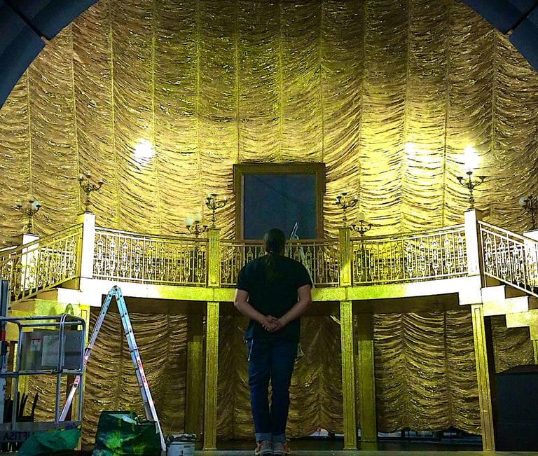 realización decorado teatro