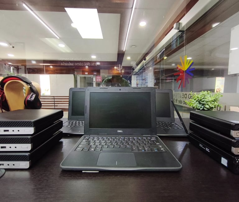 Computadoras reacondicionadas Quito. SYSLAND