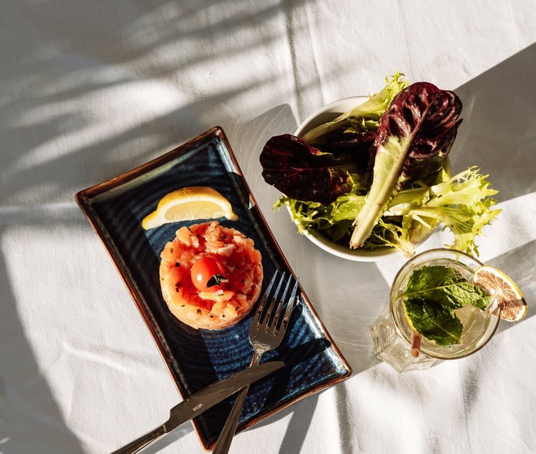 Tartare de saumon