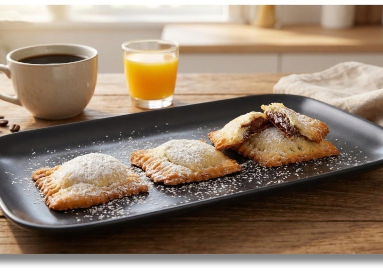 Puff pastry Gluten free cookies with chocolate cream recipe