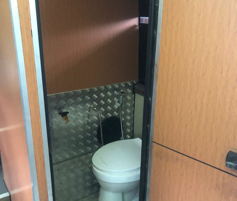 Bus Pariwisata Toilet