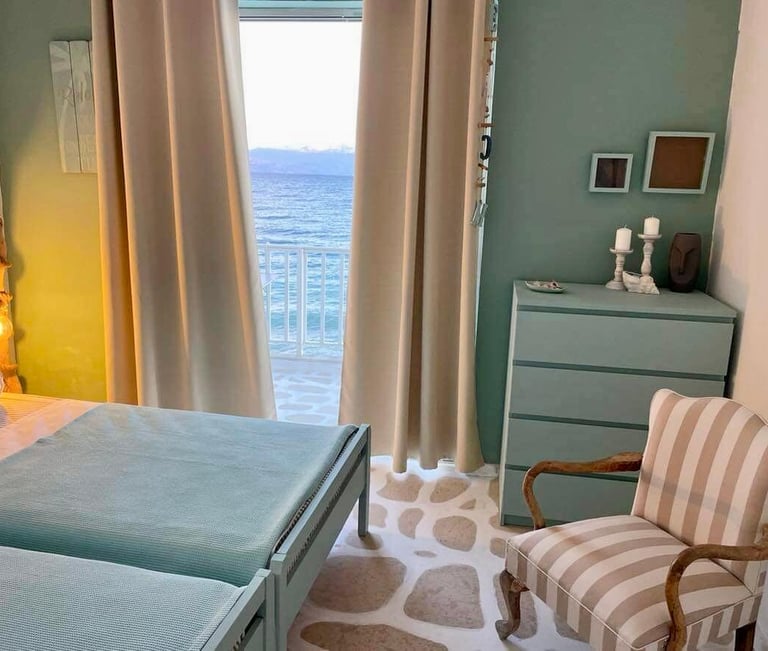 butas ant jūros kranto Graikijoje Dione