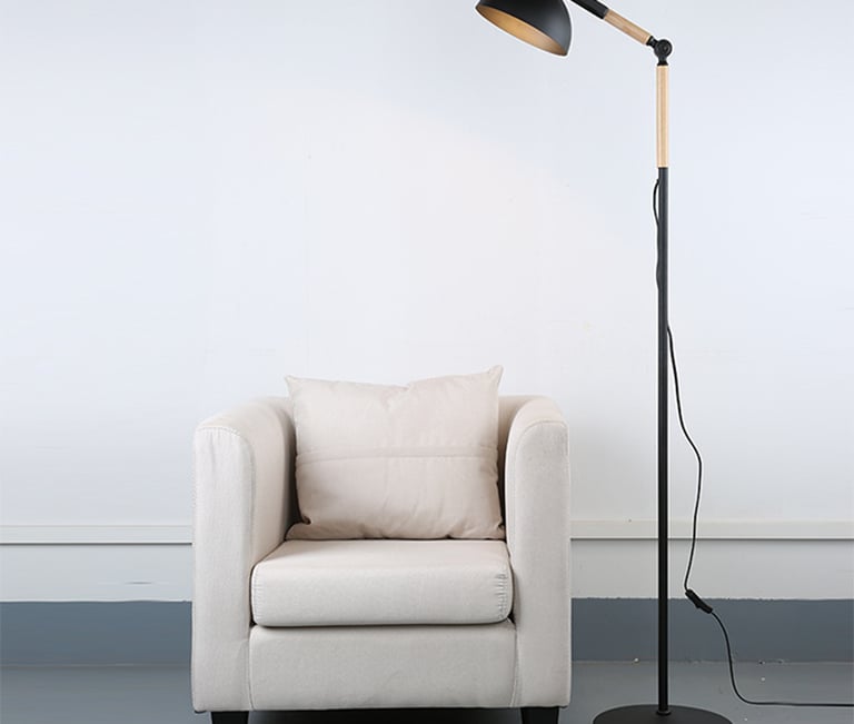 0830 Adjustable super classic round bowl floor lamp