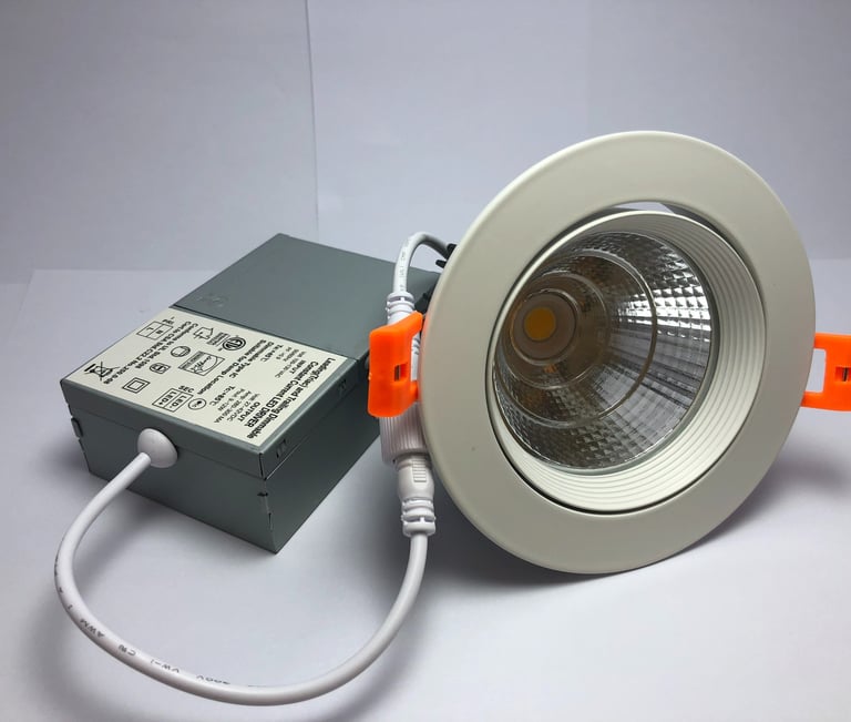 ETL us american standard led cob downlight