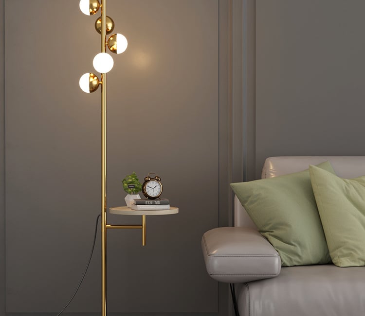 MNK-FL171 Modern LED Floor Lamp Vertical Coffee Table Floor Lamp