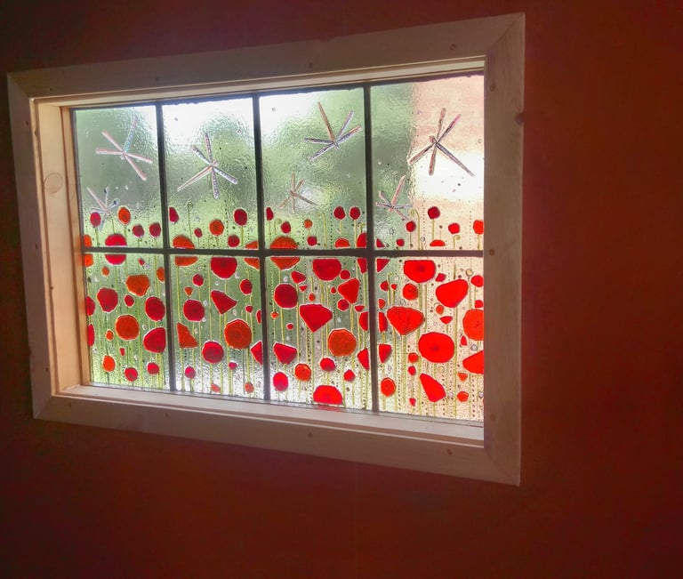 hand made window frames for that special window