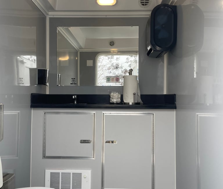 porta potty Hot Springs 