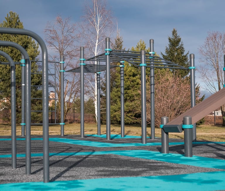 Terrain de Street Workout Kenguru Pro.