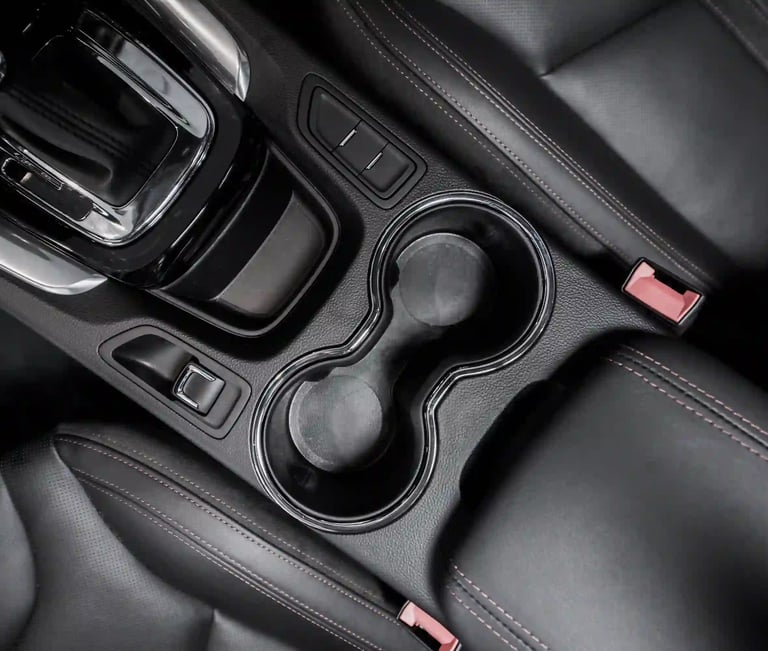 Center Console Detailing Results From A Detailer Near Me Alamo Heights San Antonio, TX