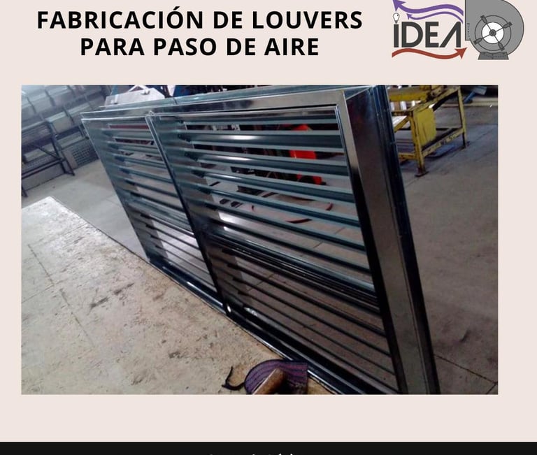louvers para ventilación
