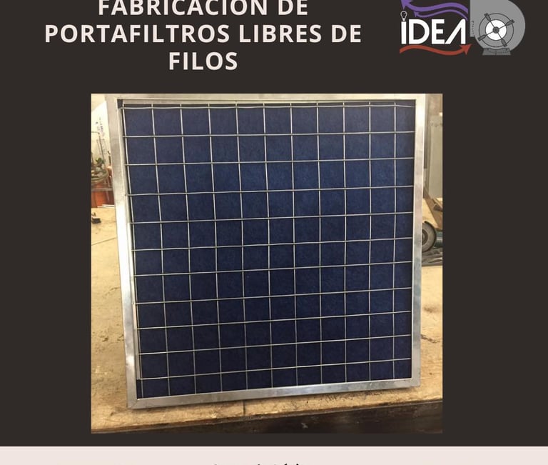 Portafiltros para ventilación