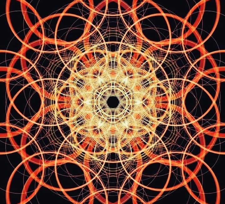 a picture of a large, intricately designed artwork