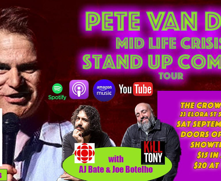 Pete Van Dyk's "Mid-Life Crisis" Stand Up Comedy Tour