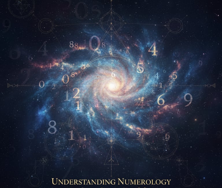 a spiralle with numbers and symbols on it