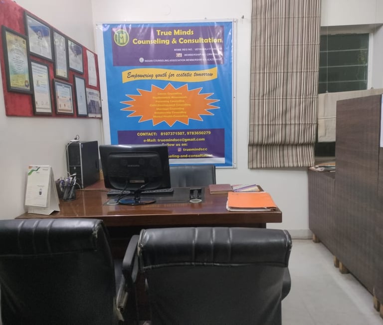 True Minds Counseling & Consultation- Office