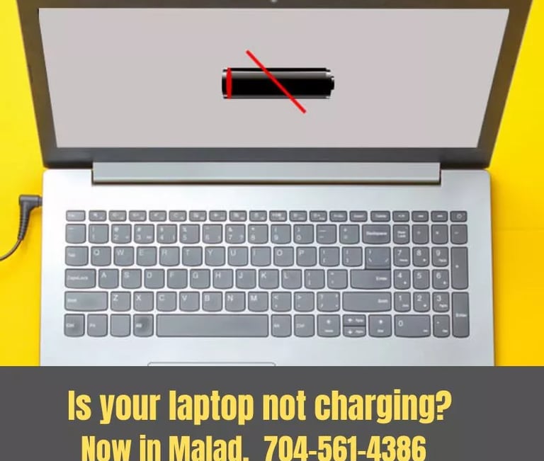 LAPTOP BATTERY NOT CHARGING