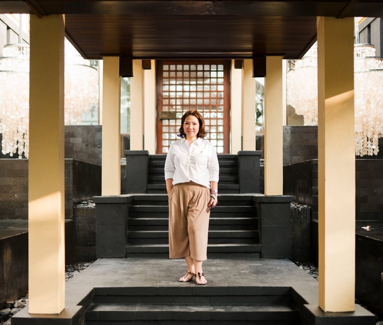 elegant portrait session at The St. Regis Bali Resort in Nusa Dua