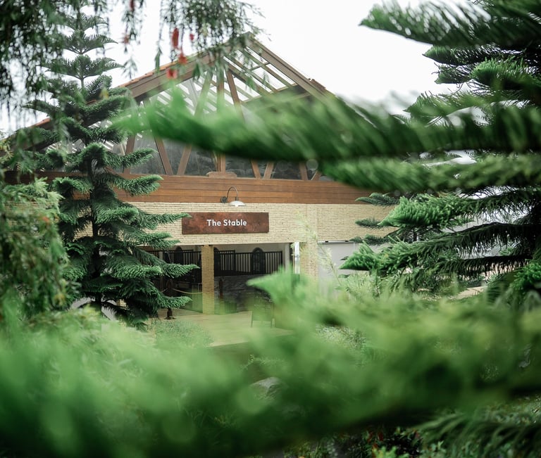 Alpaca portrait during a family photography session at Bali Farm House Bedugul.