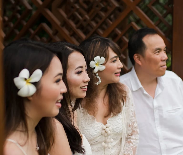 Candid family moment during a relaxed photography session at Indigo Seminyak Bali
