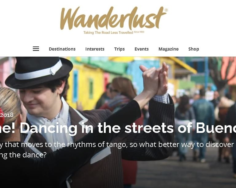Wanderlust article about Laura Grandi