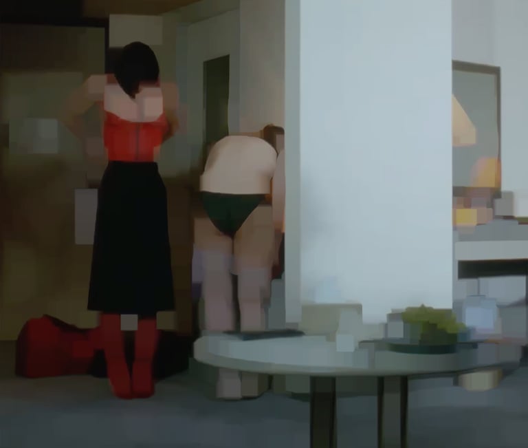 Getting dressed by Furio Torracchi