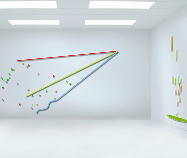 Furio Torracchi art wall installation Munich