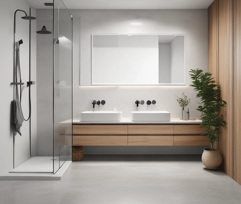 Ontdek badkamers op maat van Craftedspaces. Luxe afwerking.