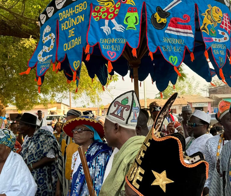 Voodoo Pope & Priests In Benin