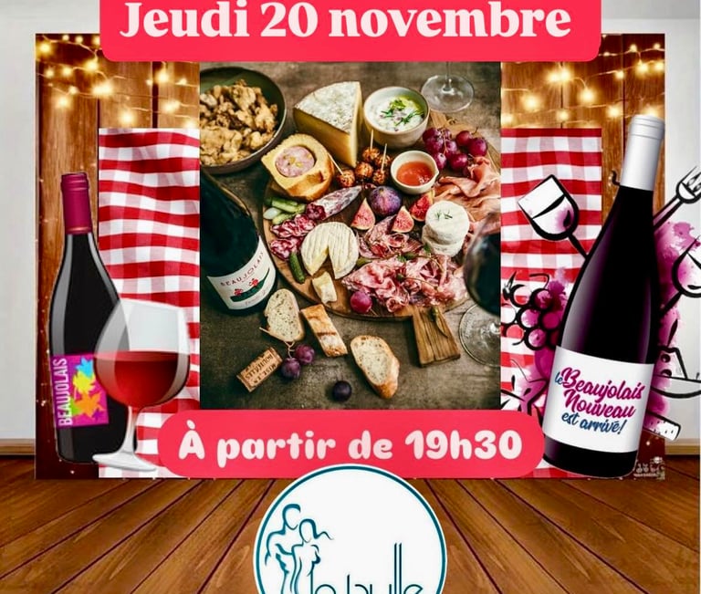 La Bulle Sauna Soirée Beaujolais nouveau