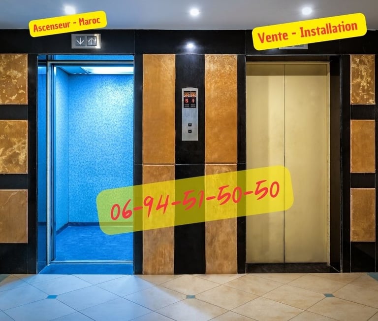 installation Ascenseur Maroc 