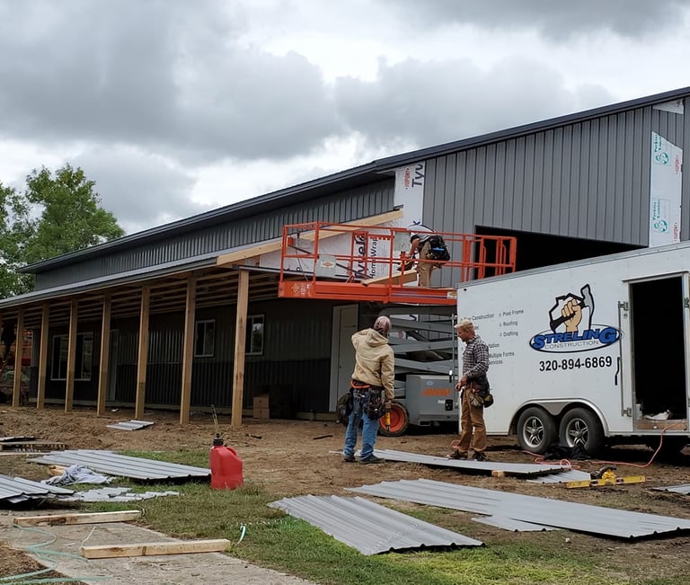 post frame construction