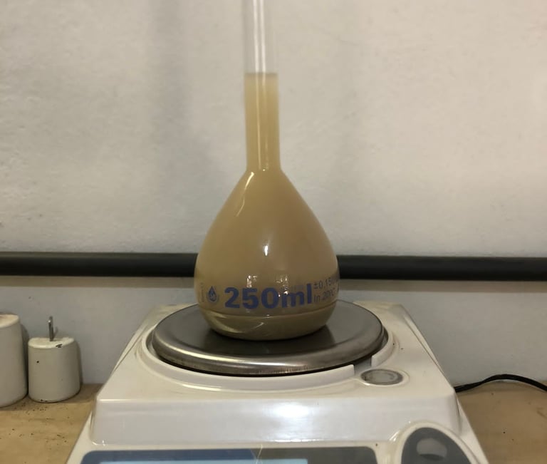 Ensayos de muestras de suelo 
