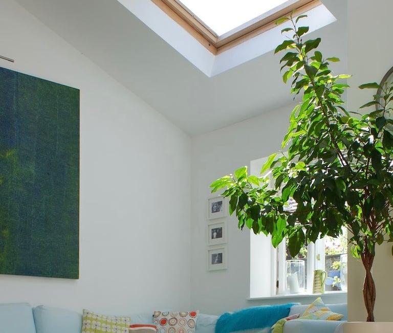 Fenêtre de toit pour plus de lumière, aménagement de combles, Montévrain