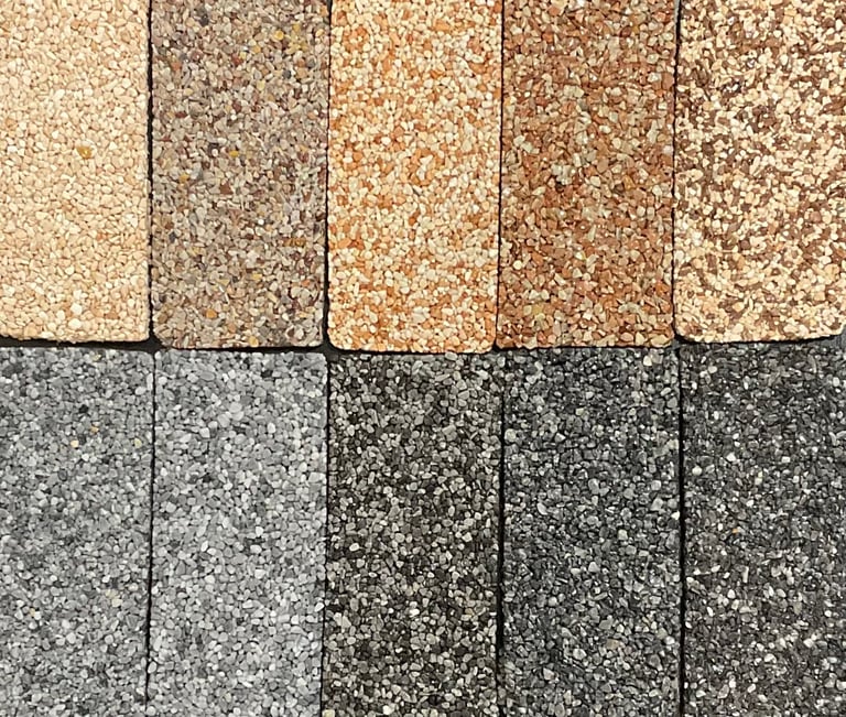 Moquette de pierre - Marne-la-Vallée (77) Terrasse, bordure piscine, allée, allée de garage