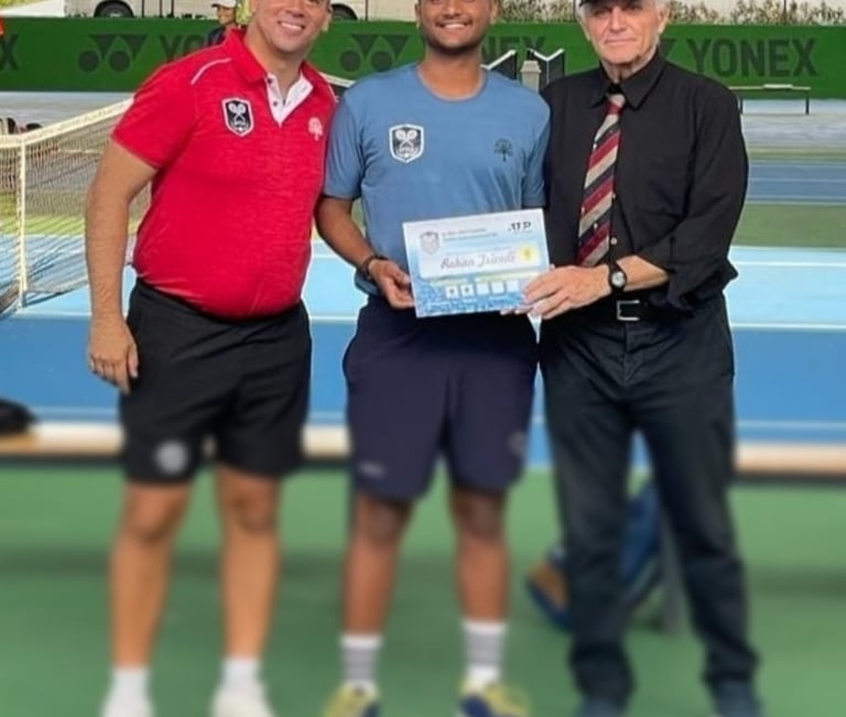 Coach Rohan with Coach Cesar Performance Coach