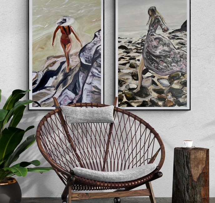 Imagen de decoración de hogar con Laminas decorativas de Sherezade Morales