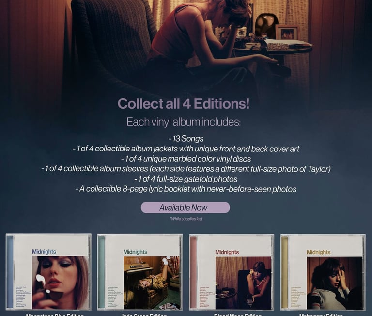 album da cantora Taylor Swift