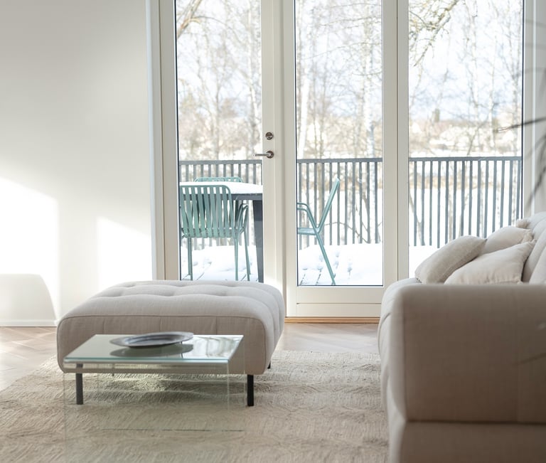 Modernus ir jaukus Island house sodybos interjeras