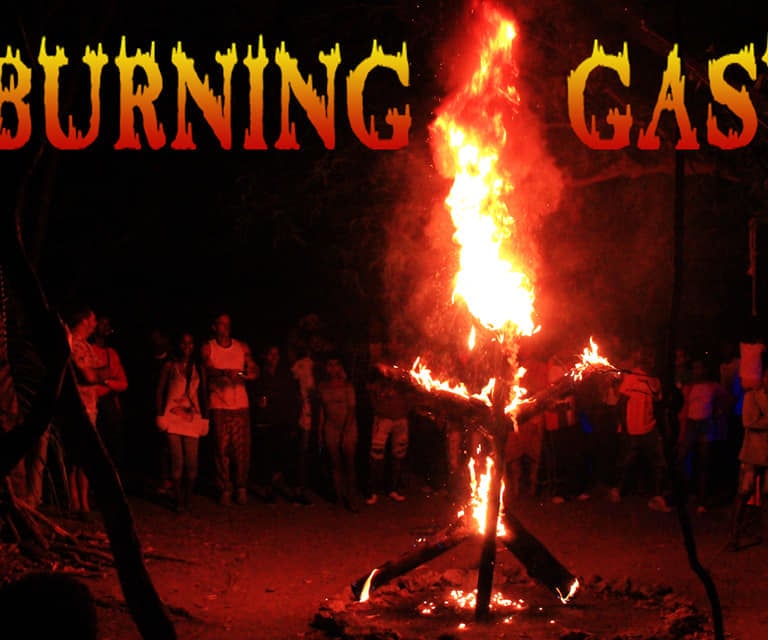 burning gasy
