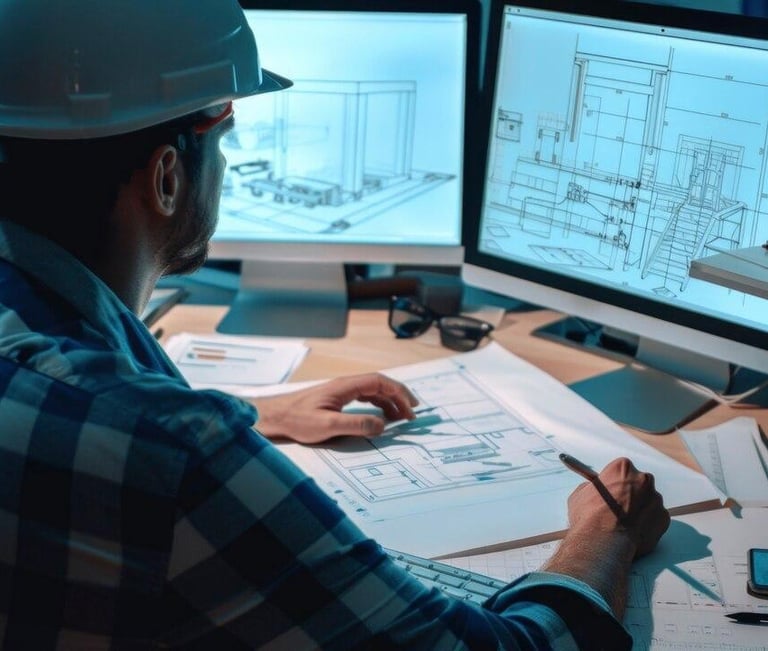 Projetos de Arquitetura, Engenharia e Urbanismo