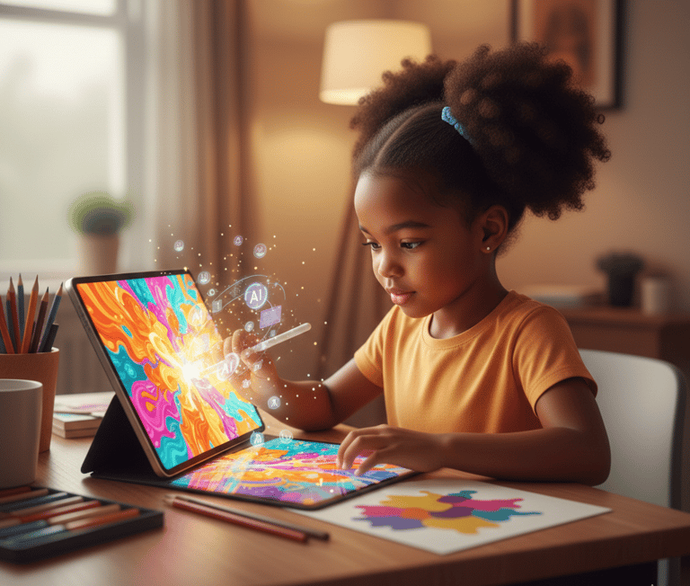 creative AI for kids learning | best ai course