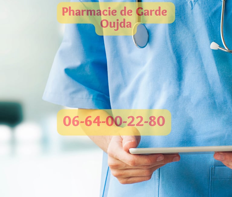 Pharmacies de garde à Oujda