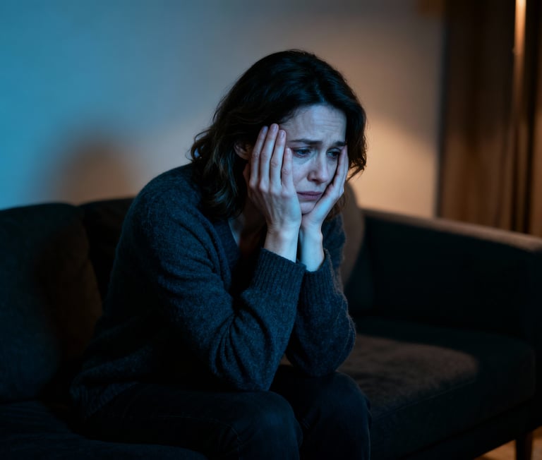 Fatigue émotionnelle hypersensible femme Damprichard surcharge émotionnelle doute de soi