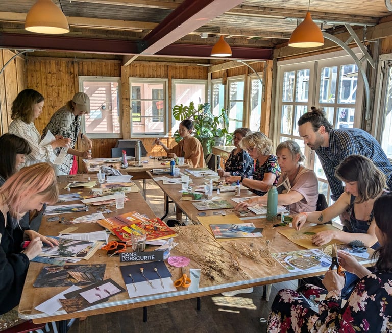 Collage Workshop Creative Garden 2024