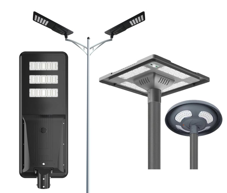 solar lighting helps reduce costs for road lighting, rural lighting, desert and Island Iighting