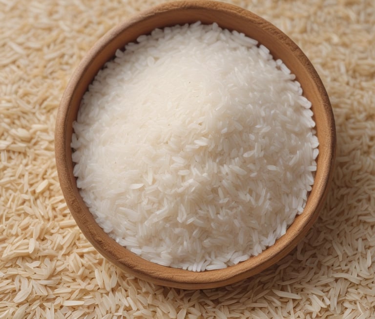 Stacks of packaged makhana ready for export in a clean warehouse.