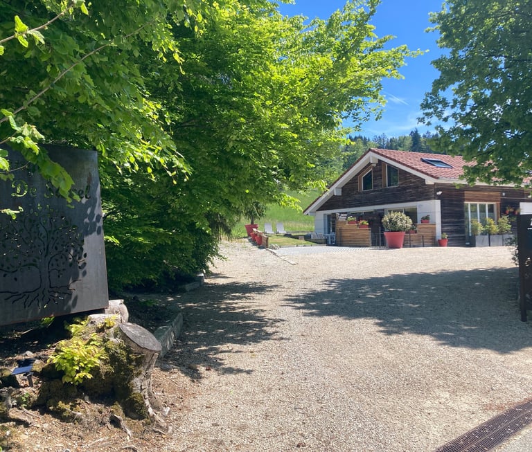 entrée du gîte